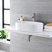 Hudson Reed Vasque ovale - 57 x 36 cm - Design à poser salle de bain et WC - Moderne