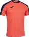 Joma Eco-Championship Shirt Korte Mouw Heren - Koraal / Marine | Maat: S