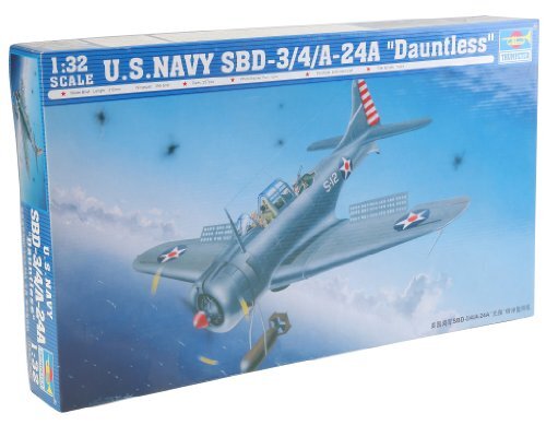 Trumpeter 02242 Model Kit SBD-3/4/A-24A Dauntless US Navy