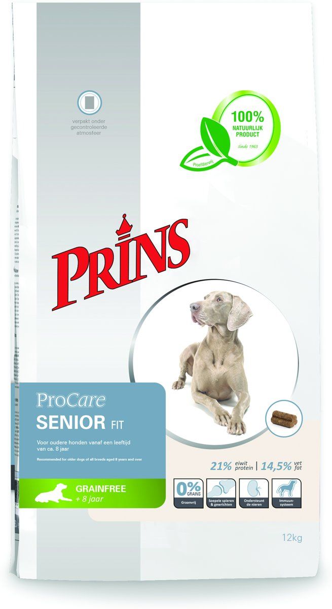 Prins Prins senior fit graanvrij - 3 KG
