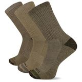 Merrell Heren and Women's Wool Everyday Hiking Crew Socks - 3 en 6 paar - Cushioned Moisture Wicking Wandelsokken voor heren (3 stuks)