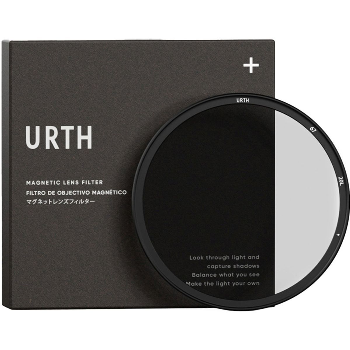 Urth 67 mm Magnetic Ethereal 1/4 Black Mist Lens Filter (Plus+)