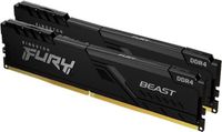 Kingston FURY Beast DDR4 RAM, 16GB (2x8GB), 3200 MHz, CL16