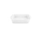 Pillivuyt 220416 Plat à servir Porcelaine Blanc Rectangulaire 140 mm