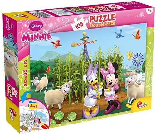 Lisciani Puzzle dwustronne plus Minnie 108