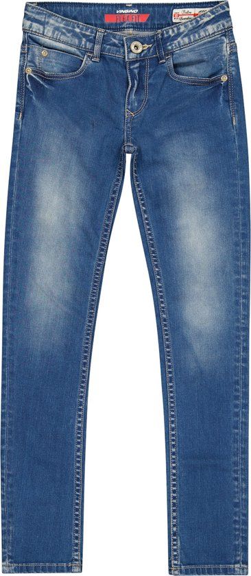 Vingino Bettine Jeans Meisjes - Blauw - Maat 176