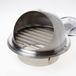 Gavo Bolrooster RVS rond aansluitdiameter 150mm buitenmaat 213 mm