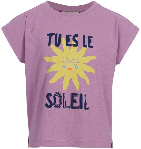 LOOXS Little T-shirt Lila Maat 128