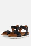 Giga Sandalen zwart Leer - Maat 38