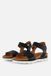 Giga Sandalen zwart Leer - Maat 38