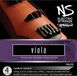 D'Addario NS410 Electric Viola String Set Long Scale, Medium Tension