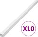 vidaXL Kabelgoot 50x25 mm 10 m PVC Wit