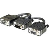 Manhattan kabel (DisplayPort-stekker naar DisplayPort-stekker) SVGA Y-kabel 15 cm zwart