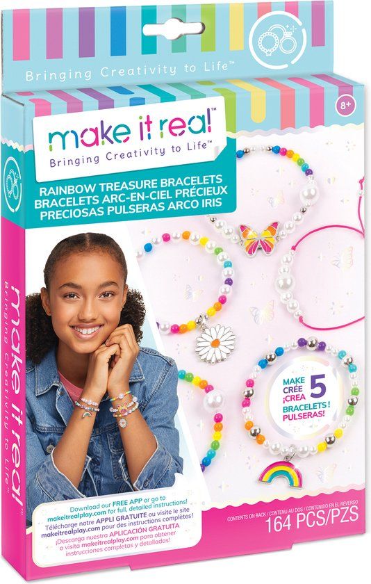 Make it Real - Regenboog Armbandjes maken
