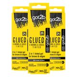 Got2b Glued 4 Brows & Edges Teinté Noir 16 ml