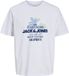 JACK&JONES - T-shirt pour homme à manches courtes - Coton - Taille XL - Blanc