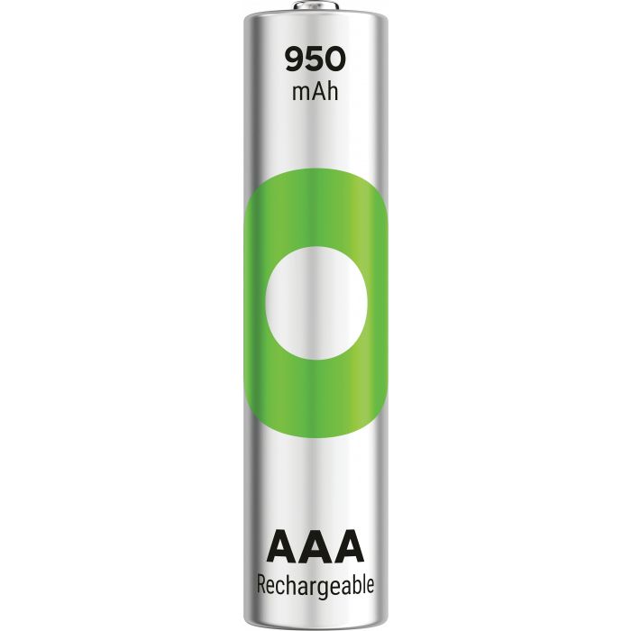 GP ReCyko Rechargeable AAA batterijen - Oplaadbare batterijen (950mAh) - 4 stuks