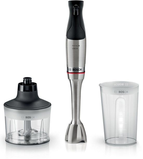 Bosch MSM6M830 ErgoMaster Staafmixer - 1200W - RVS