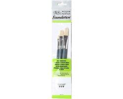 Winsor & Newton Foundation Olieverf Penselen Set 2
