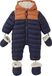 Vertbaudet Colorblock kruippakje baby gevoerd en gewatteerd