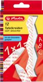 Herlitz 08648107 Wit 12stuk(s) krijt