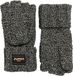 Superdry - Gebreide handschoenen met kabelpatroon - Dames - Zwart