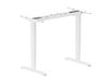 Equip 650814 Bureauframe Elektrisch 2-poots Wit