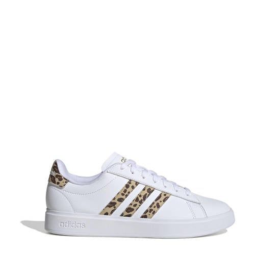 adidas Sportswear Grand Court 2.0 Sneakers - Wit/Panterprint