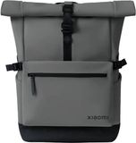 Xiaomi Roll Top Casual Backpack 23L – Waterafstotende Rugzak met Rolsluiting, Laptopvak tot 15,6 inch, Uitbreidbare Capaciteit, Ergonomische Rug en Minimalistisch Design – Grijs
