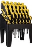 Toolland Schroevendraaierset, 26-delig, met houder, magnetische punt, ergonomische anti-slip soft grip-handgreep, chroom-vanadiumstaal