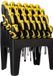 Toolland Schroevendraaierset, 26-delig, met houder, magnetische punt, ergonomische anti-slip soft grip-handgreep, chroom-vanadiumstaal