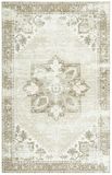 SAFAVIEH Tucson Collection - 3' x 5', Sage and Ivory, Non-Slip, Ideal for High-Traffic Areas