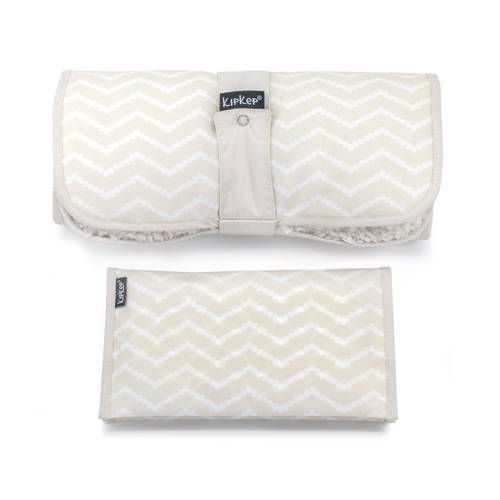 KipKep Napper combi verschoonmatje + luieretui sandy wig