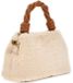 Guess Shaida Medium Handtas Dames - Polyester - Beige