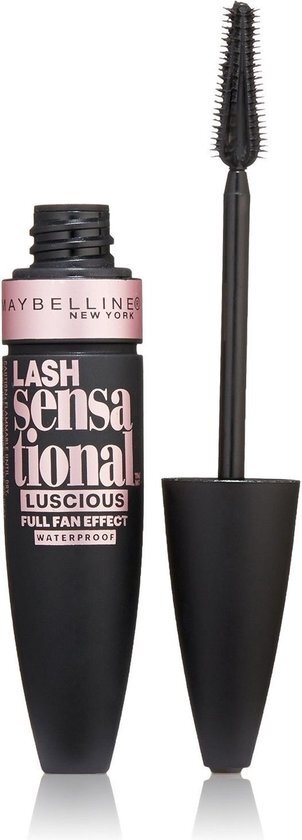 Maybelline Lash Sensational Luscious - 03 Very Black - Volume Mascara met Verzorgende Oliën - 9,5 ml
