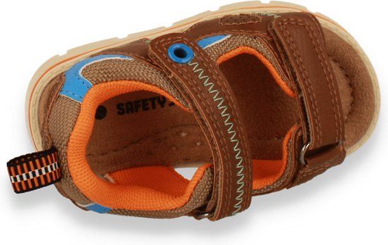 Sj Lifestyle Jongens Sandaal Cognac 33