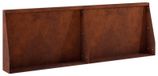Mur de soutènement 2 pièces 60 x 12 x 30 cm acier résistant aux intempéries couleur rouille