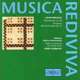 Outhere Orfeo Duka Löwenstein, Radio Symphonieorchester Wien, Gerd Albrecht - Wellesz: Violinkonzert Op. 84/Prosperos/Beschwörungen Op.53 (CD)