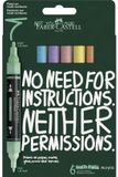 Faber-Castell Acrylmarker Multimark 6 stuks Pastel kartonetui