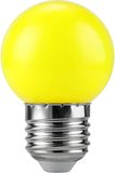 SPL E27 LED Kogellamp | 1W Geel 230V | 320°