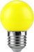 SPL E27 LED Kogellamp | 1W Geel 230V | 320°