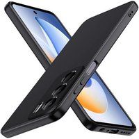 Realme Coque pour Realme 14X 5G / C71 / C73 / C75 - housse etui silicone gel fine + film ecran - NOIR