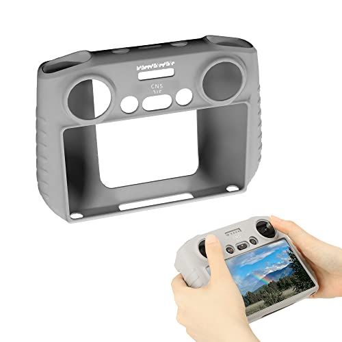 Fututech Siliconen Beschermhoes voor DJI Mini 3 Pro RC Afstandsbediening - Grijs