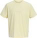 JACK&JONES Jongens T-shirt JORNORREBRO EMB TEE SS CN NOOS JNR Pastel Yellow Katoen Ronde hals Korte mouw Maat 176