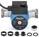 Grundfos Pompe de chauffage 25-60/180, 3 vitesses, acier inoxydable, 220 V