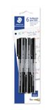 Staedtler 430M9BK6D balpen