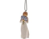 Willow Tree Forget me not Ornament
