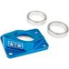 Stage6 Pipe d'admission AM6 / Derbi High Flow MK2 34mm Bleu