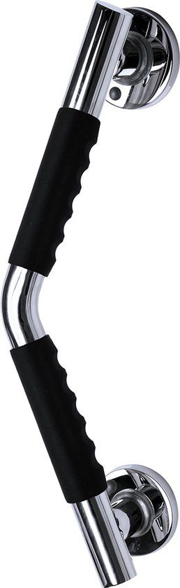 Ridder Ken Hoekbadgreep Met Softgrip 43 Cm Chroom/Zwart