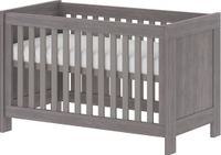 Babies First Bebies First Baby Bed Nevada - Grijs - 60x120cm - Verstelbare Bodem - Met Lade